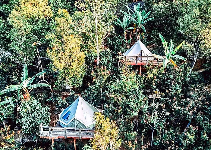 Desa Eko Campo de lujo Munduk